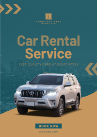 Car Rental Service Flyer