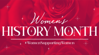 Women's History Month Facebook Event Cover