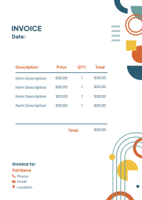 Cool Invoice example 2