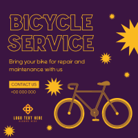 Plan Your Bike Service Instagram Post