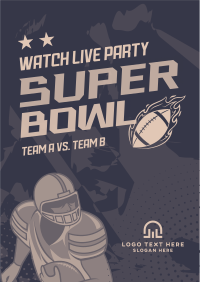 Football Game Night Flyer