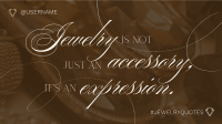 Jewelry Quotes Animation