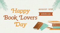 Happy Book Lovers Day Facebook Event Cover