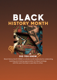 Black Trivia Flyer