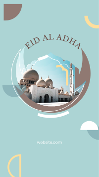 Eid Al Adha Shapes Facebook Story