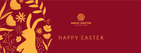 Magical Easter Egg Facebook Cover Image Preview