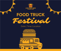 Festive Food Truck Facebook Post