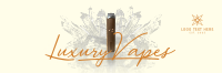 Luxury Vapes Twitter Header Image Preview
