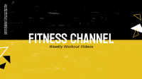 Fitness Coach YouTube Banner example 2