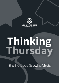 Minimalist Thinking Thursday Poster