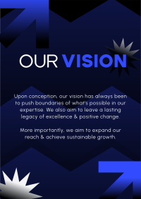 Corporate Our Vision Flyer Design