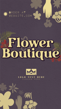 Quirky Florist Service Instagram Reel Image Preview