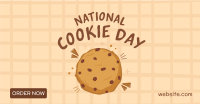 Cute Cookie Day Facebook Ad