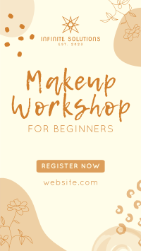 Makeup Workshop Instagram Story