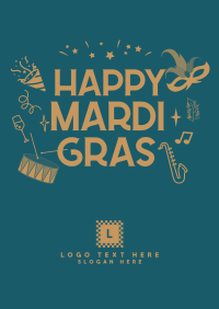 Mardi Gras Festival Poster