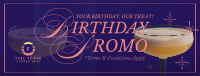 Rustic Birthday Promo Facebook Cover Design