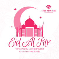 Eid Al Fitr Instagram Post example 3