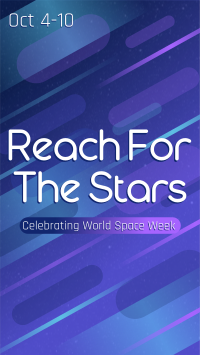 Celebrate Space Week Instagram Story