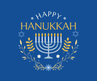 Happy Hanukkah Facebook Post