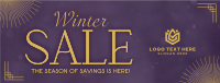 Winter Sale  Facebook Cover