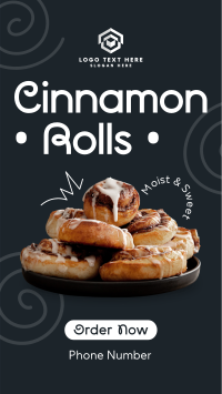 Quirky Cinnamon Rolls Instagram Reel