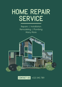 Home Repair Service Poster