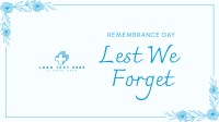 Remembrance Day Facebook Event Cover