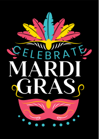 Celebrate Mardi Gras Flyer