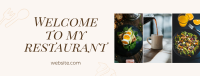 Restaurant Open Facebook Cover Image Preview