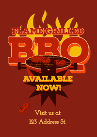 Smoky Barbeque Poster