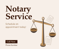 Professional Notary Services Facebook Post