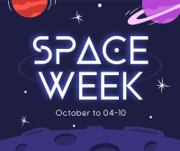 Space Week Event Facebook Post