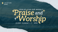 Praise & Worship Facebook Event Cover