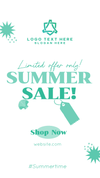 Tropical Summer Sale TikTok Video