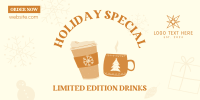 Holiday Special Drinks Twitter Post