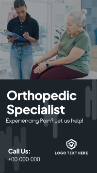 Orthopedic Specialist YouTube Short Image Preview
