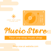 Premium Music Store Instagram Post Design