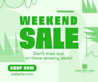 Weekend Sale Facebook Post