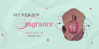 Elegant New Perfume Twitter Post