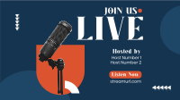 Hosting Podcast Facebook Event Cover