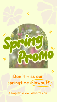 Spring Promo Facebook Story