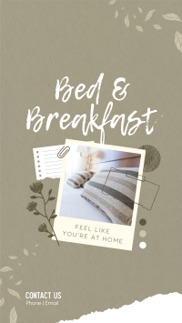 Homey Bed and Breakfast Instagram Reel Image Preview