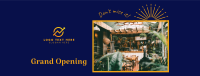 Bistro Grand Opening Facebook Cover