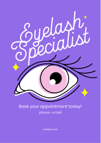 Eyelash Specialist Flyer