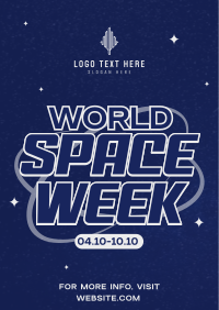 Y2K Space Week Poster