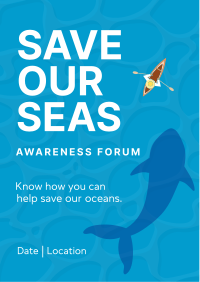 Save The Seas Flyer