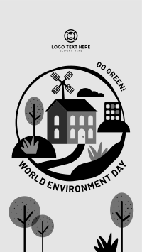 Green Home Environment Day  Instagram Story