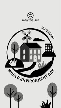 Green Home Environment Day  Instagram Story