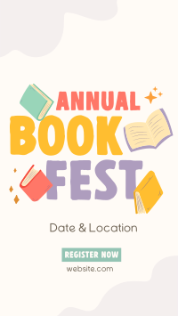 Annual Book Event TikTok Video