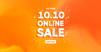 10.10 Online Sale Facebook Ad